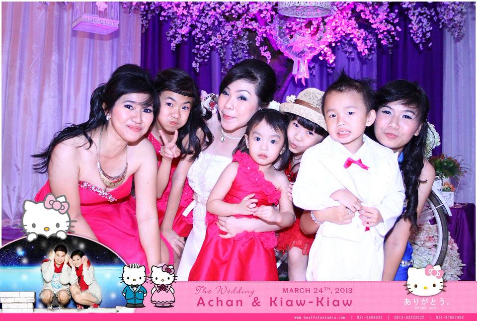 Photobooth ID Jakarta Wedding Achan And Kiaw Kiaw