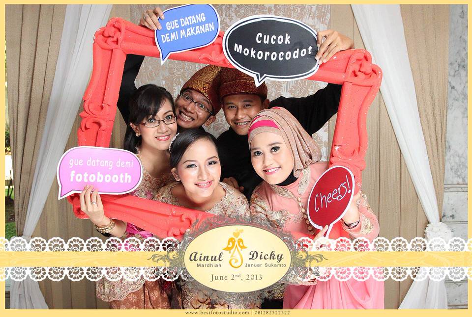 Photobooth ID Jakarta Wedding Ainul And Dicky 1