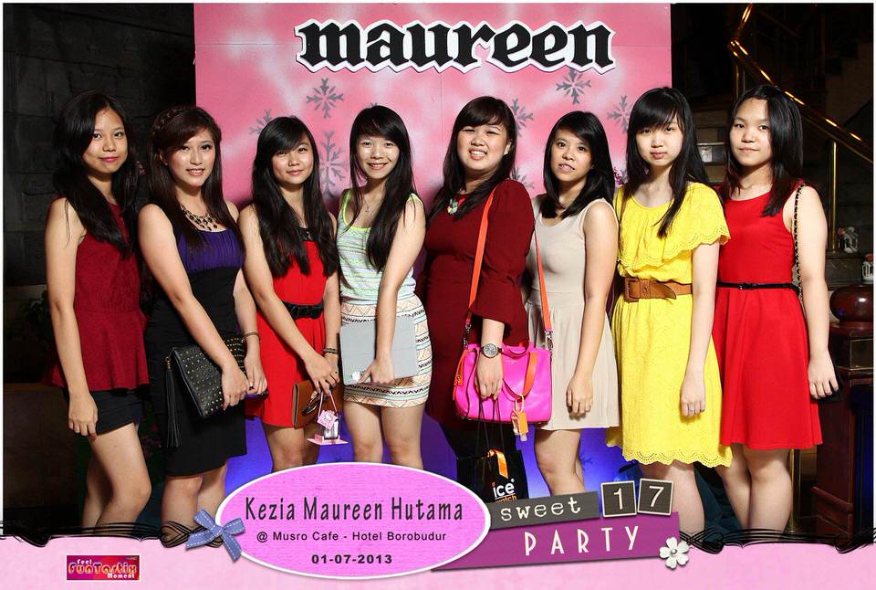 Phototobooth ID Jakarta Birthday Kezia Maureen Hutama sweet17th Party 1