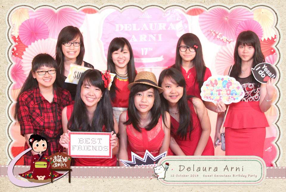 Photobooth ID Jakarta Delaura Arni Birthday 1