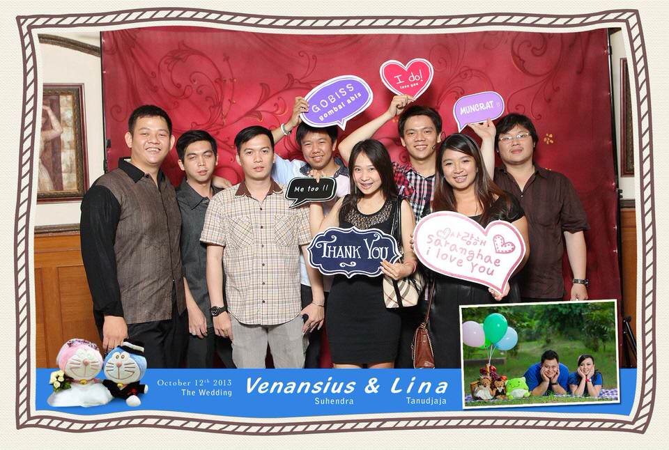 Photobooth ID Jakarta Wedding Venansius And Lina 1