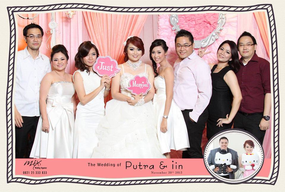 Photobooth ID Jakarta Wedding Putra And iin