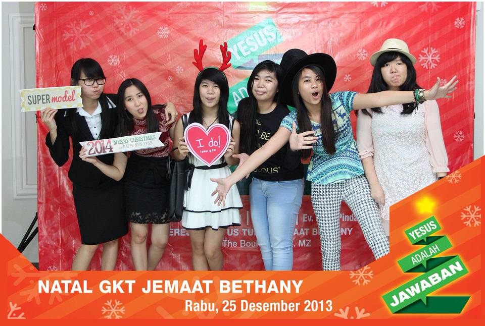Photobooth ID Jakarta Natal GKT Jemaat Bethany