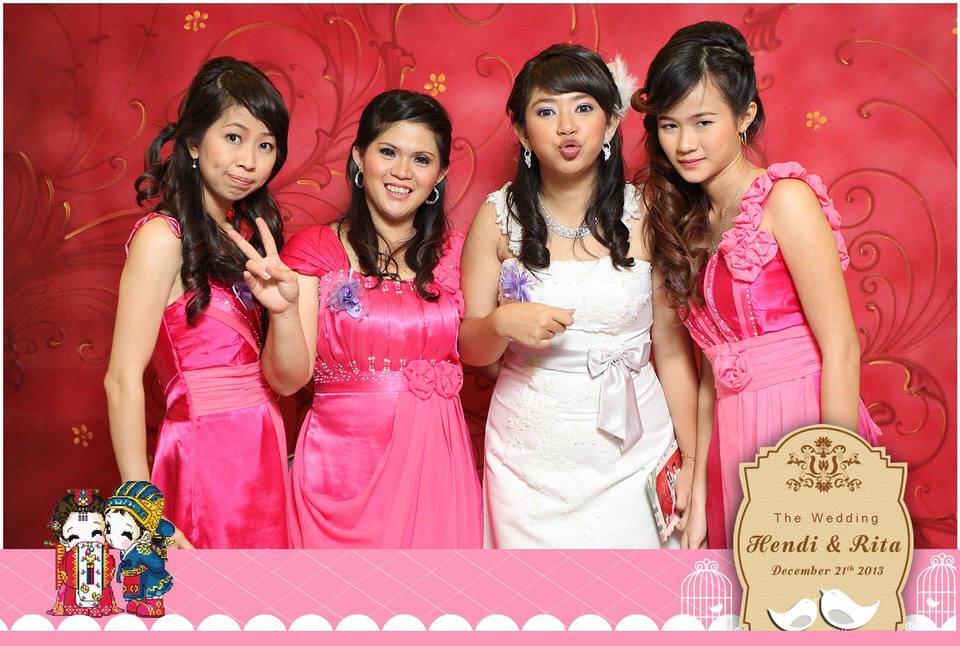 Photobooth ID Jakarta Wedding Hendi And Rit