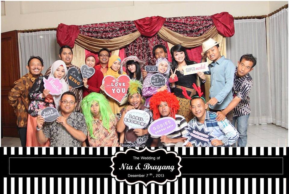 Photobooth ID Jakarta Wedding Nia And Brayang