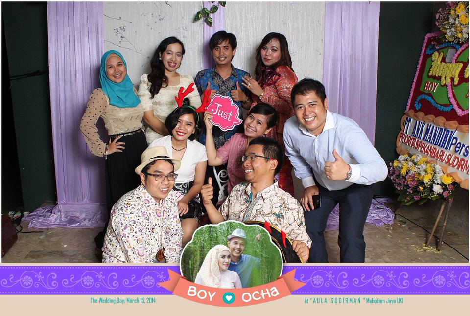 Photobooth ID Jakarta Wedding Boy And Ocha