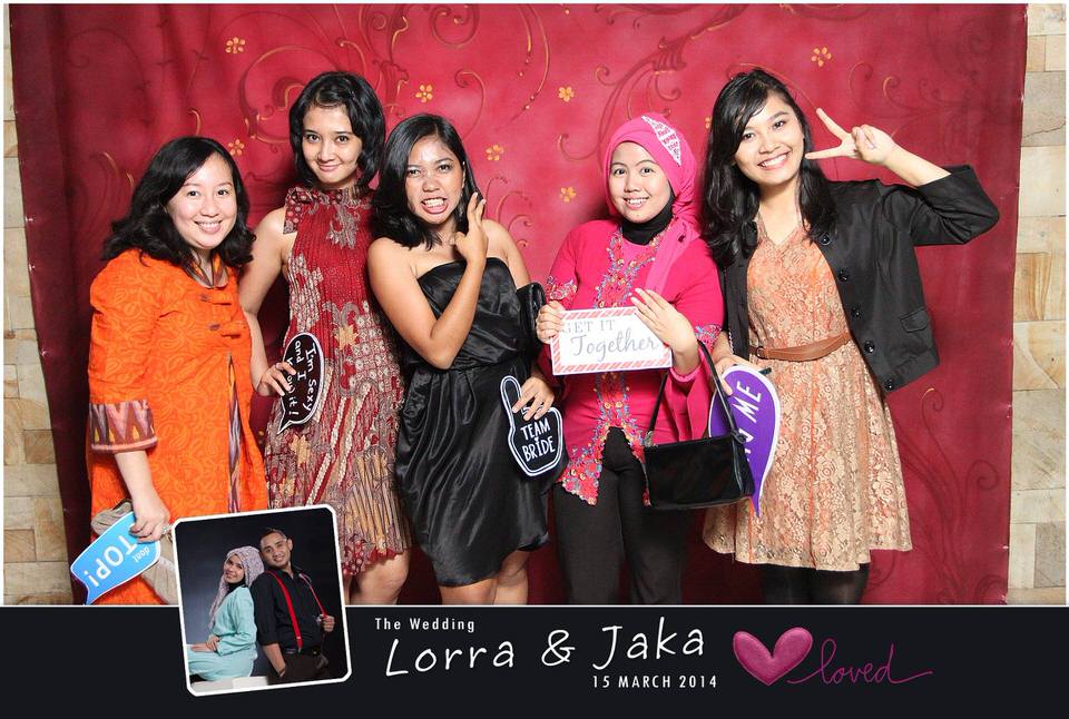 Photobooth ID Jakarta Wedding Lorra And Jaka