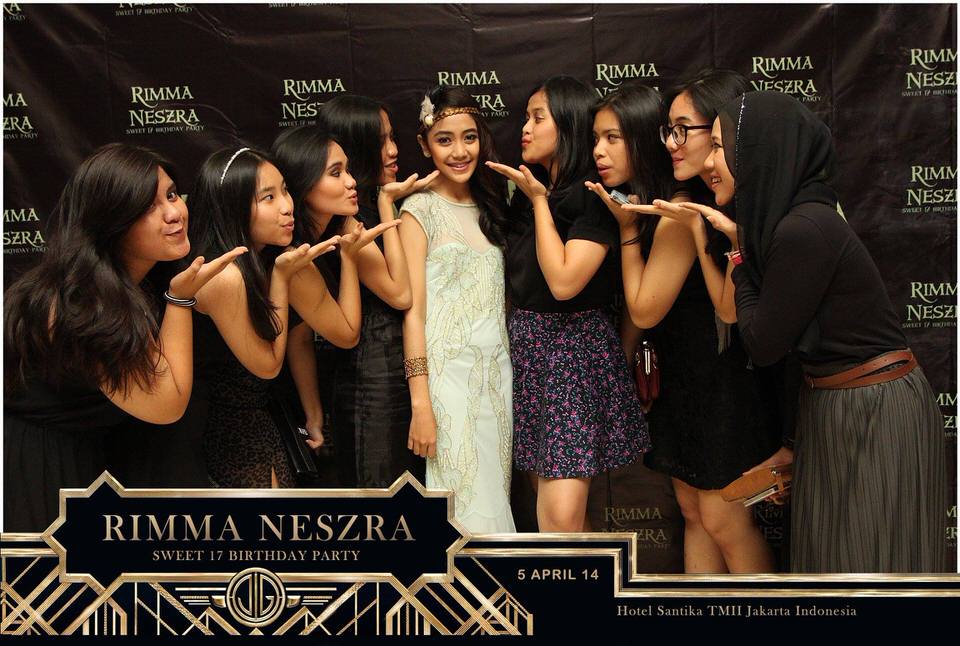 Photobooth ID Jakarta Birthay Rimma Neszra 17th