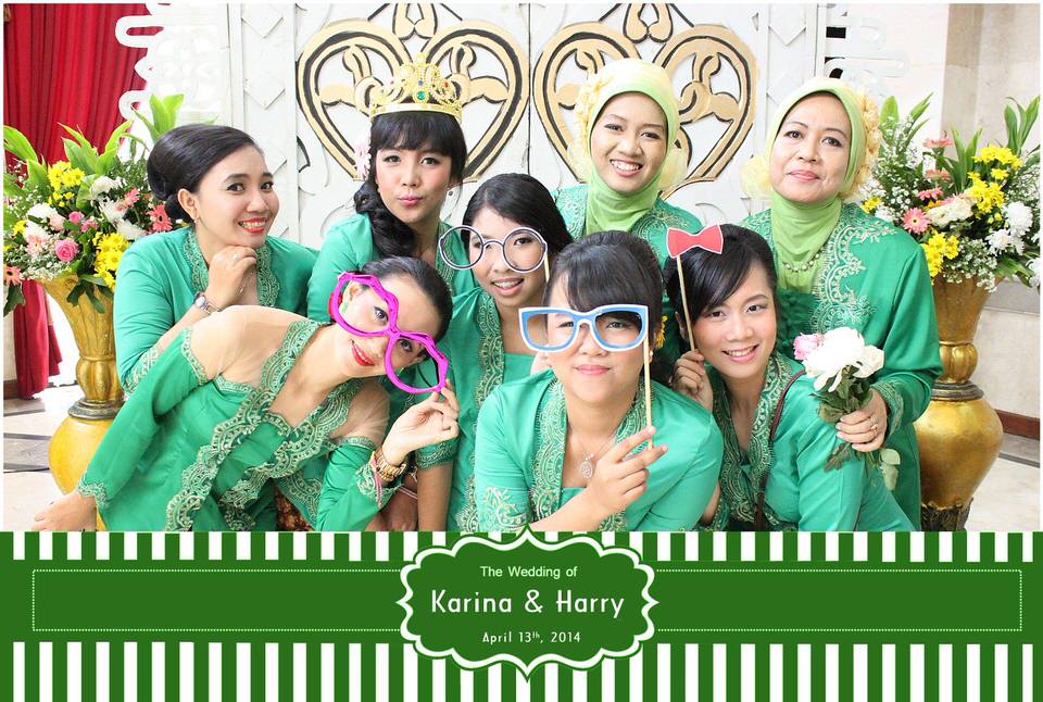 Photobooth ID Jakarta Wedding Karina And Harry