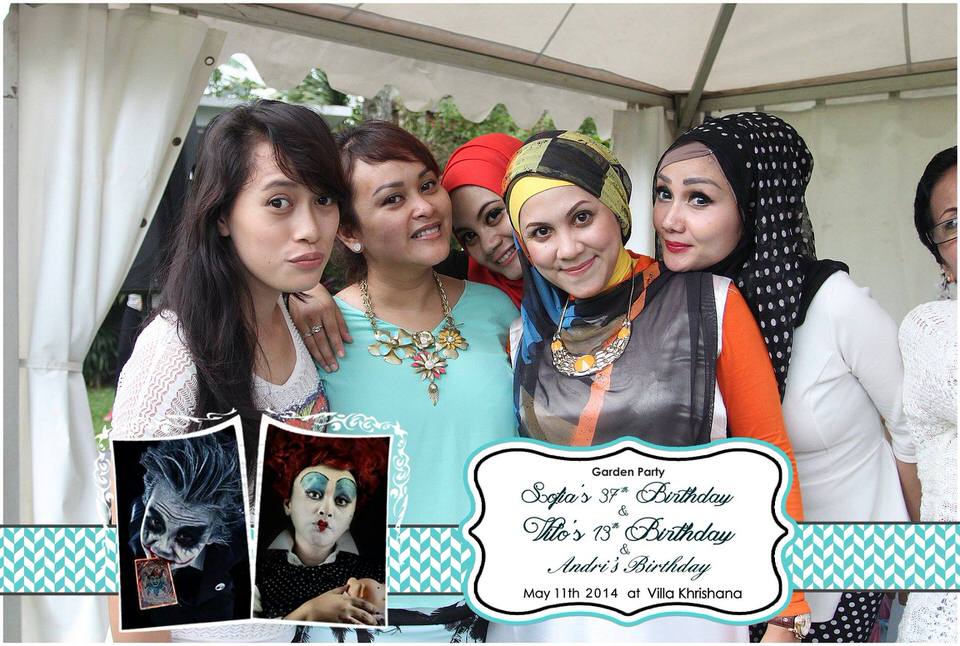 Photobooth ID Jakarta Birthday Via And Vito