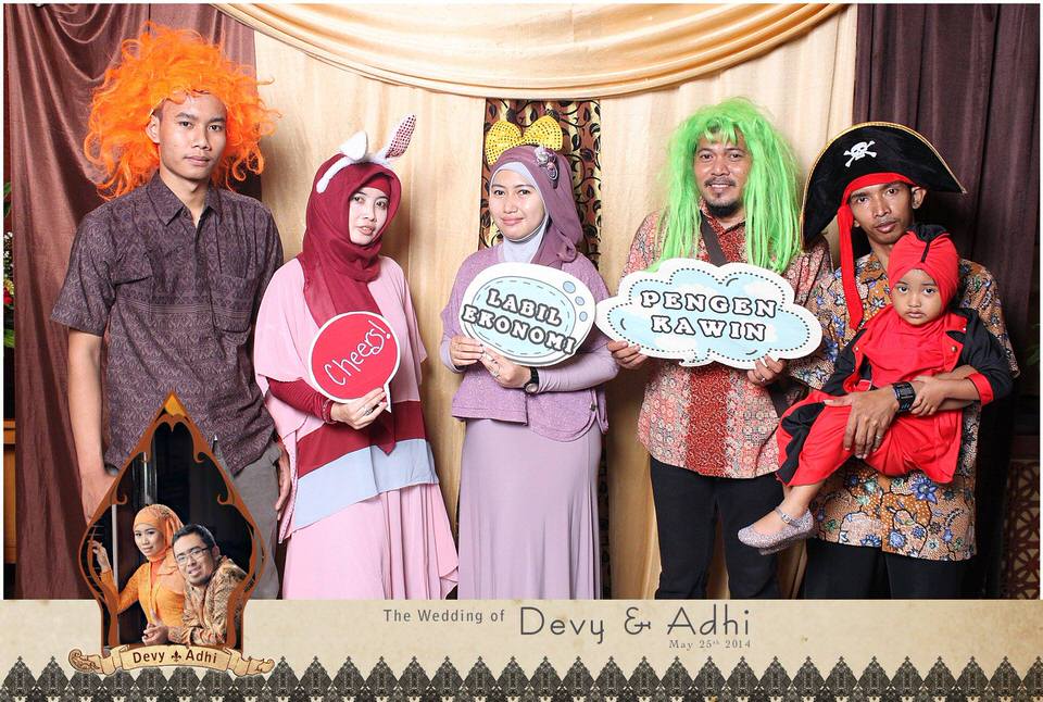 Photobooth ID Jakarta Wedding Devy And Adhi