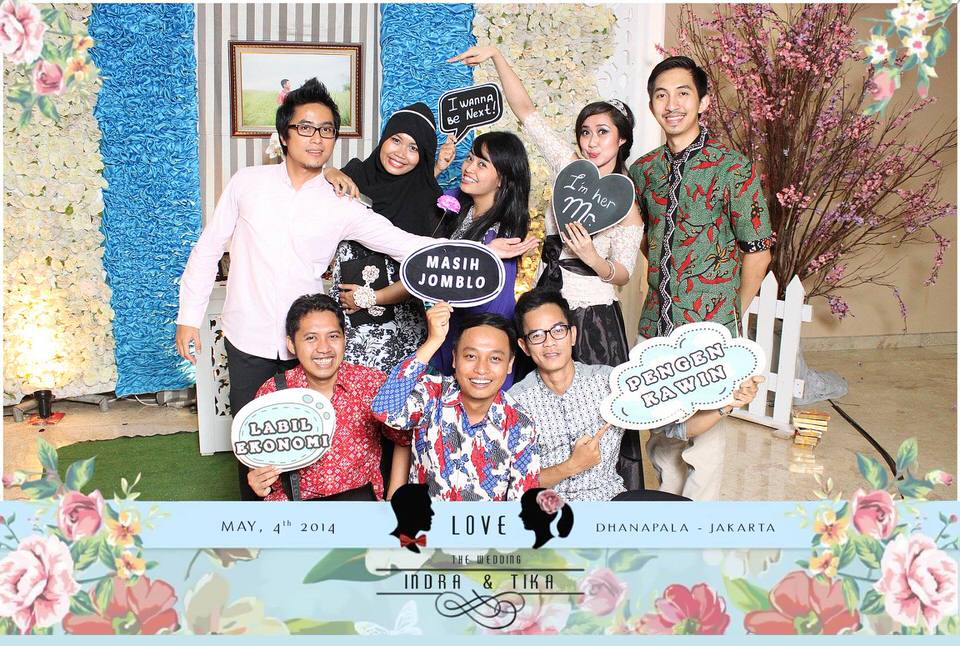 Photobooth ID Jakarta Wedding Indra And Tika