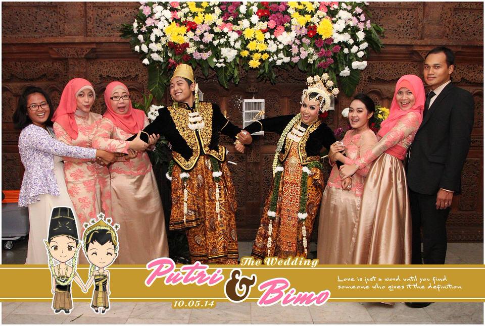 Photobooth ID Jakarta Wedding Putri And Bimo