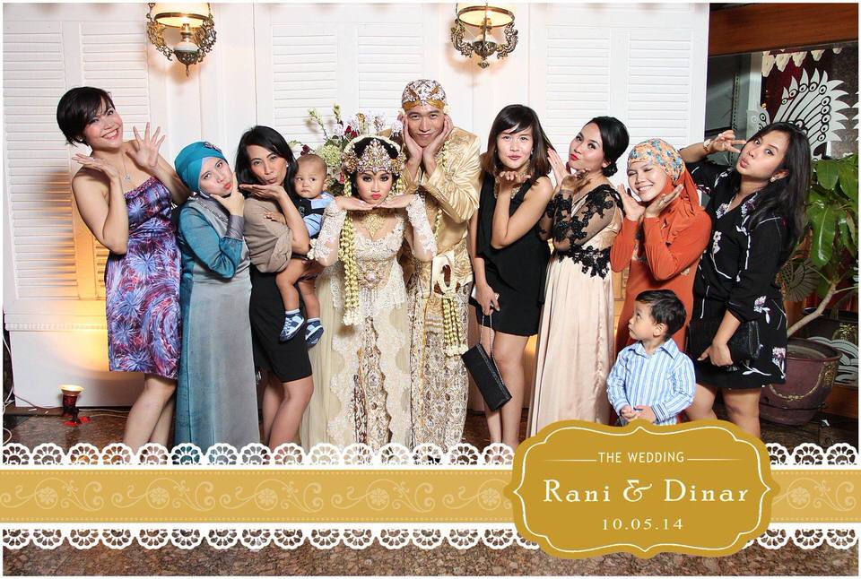 Photobooth ID Jakarta Wedding Rani And Dinar