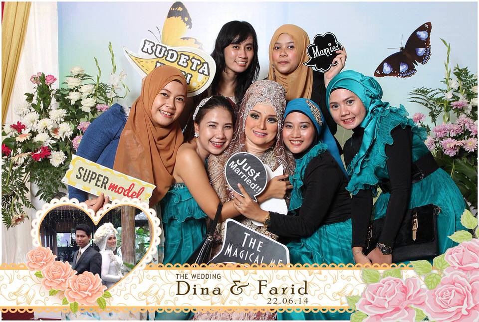 Photobooth ID Jakarta Dina And Farid