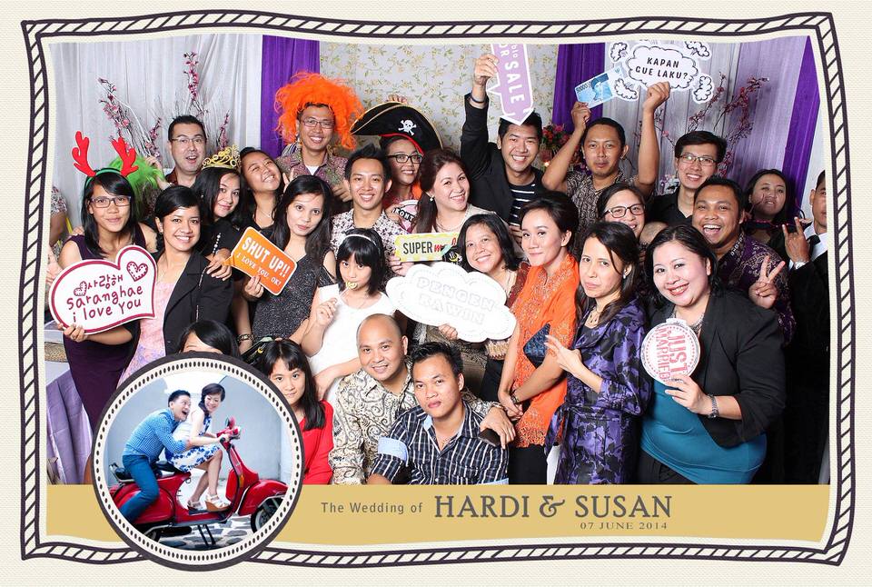 Photobooth ID Jakarta Wedding Hardi And Susan