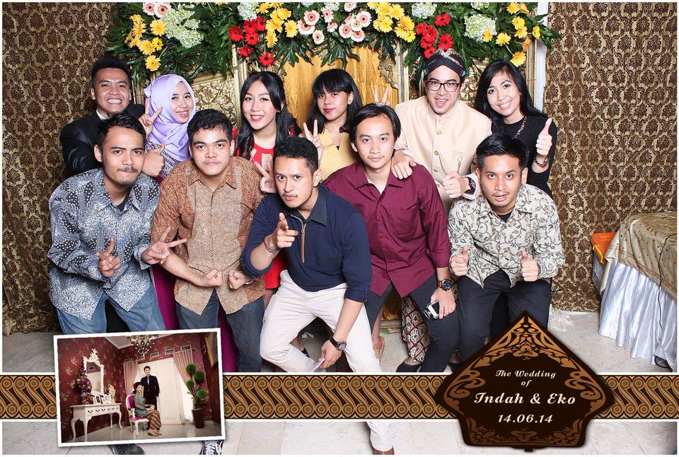 Photobooth ID Jakarta Wedding Indah And Eko