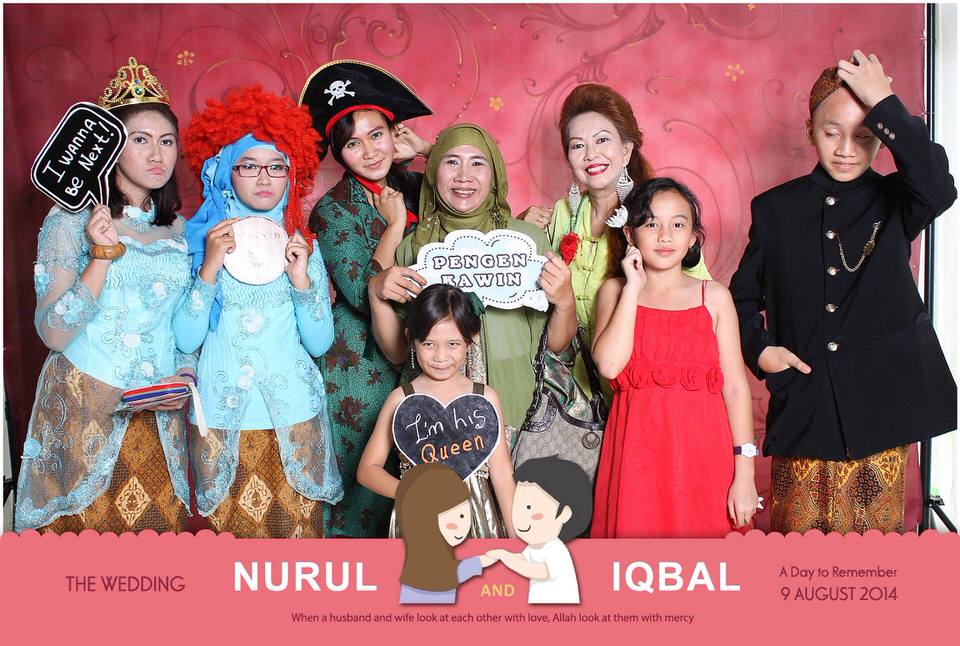 Photobooth ID Jakarta Wedding Nurul And Iqbal