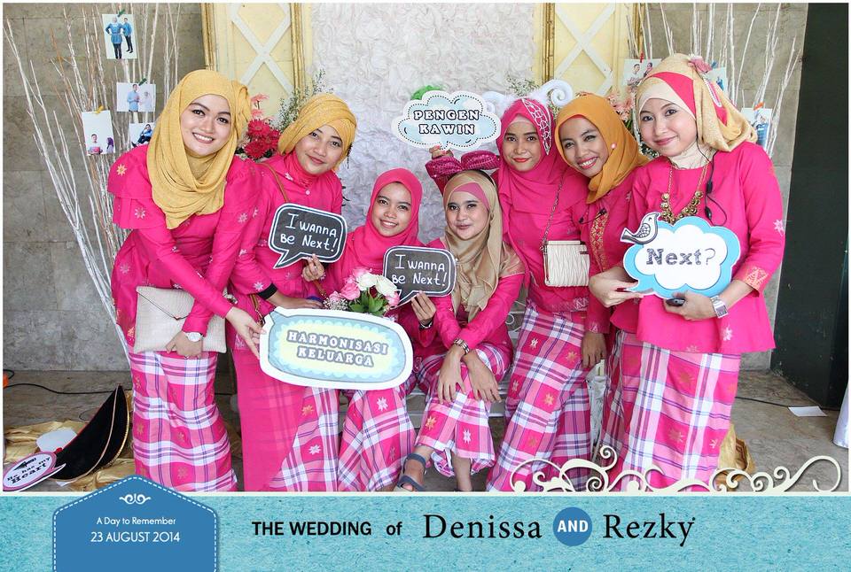 Photobooth ID Jakarta Wedding Denissa And Rezky