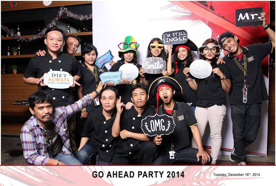 Photobooth ID Jakarta Go Ahead Party 2014