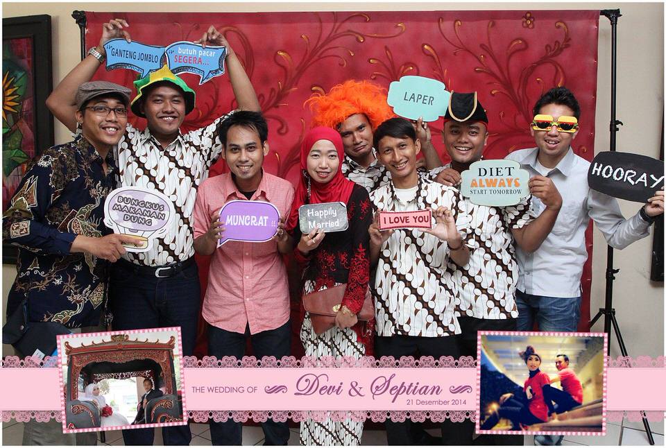 Photobooth ID Jakarta Wedding Devi And Septian