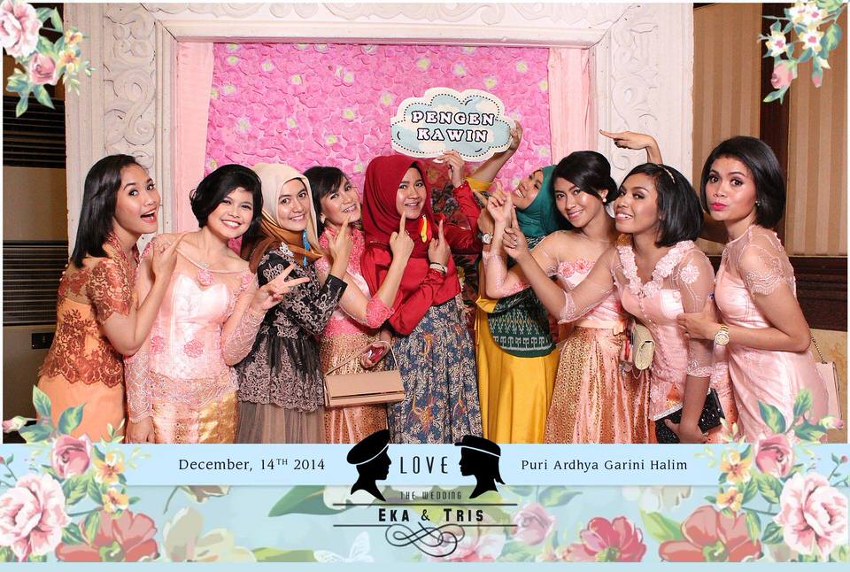 Photobooth ID Jakarta Wedding Eka And Taris