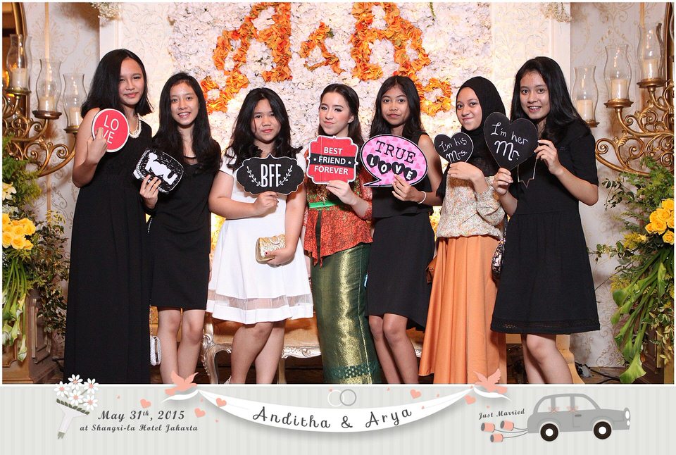 Photobooth ID Jakarta Wedding Anditha And Arya