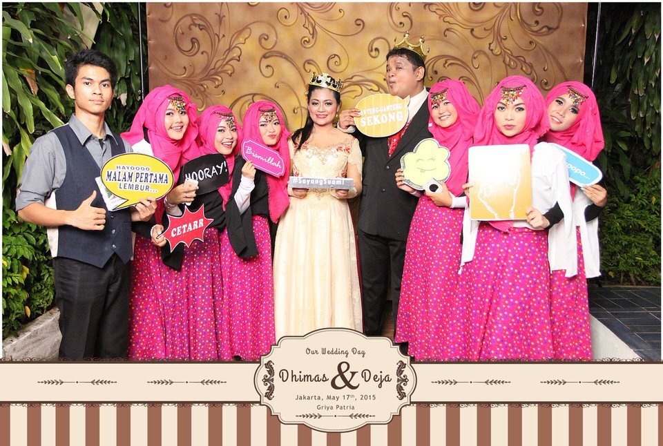 Photobooth ID Jakarta Wedding Dhimas And Deja