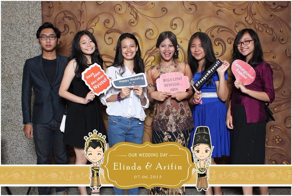 Photobooth ID Jakarta Wedding Elinda And Arifin