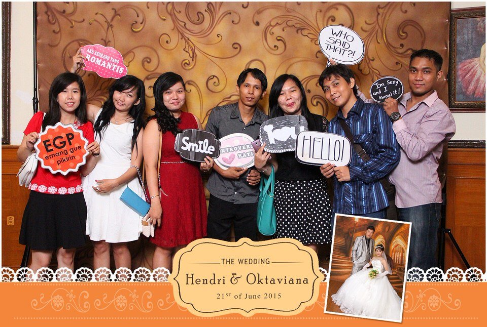 Photobooth ID Jakarta Wedding Hendri And Oktaviana