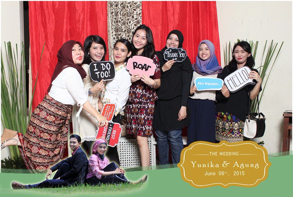 Photobooth ID Jakarta Wedding Yunika And Agung