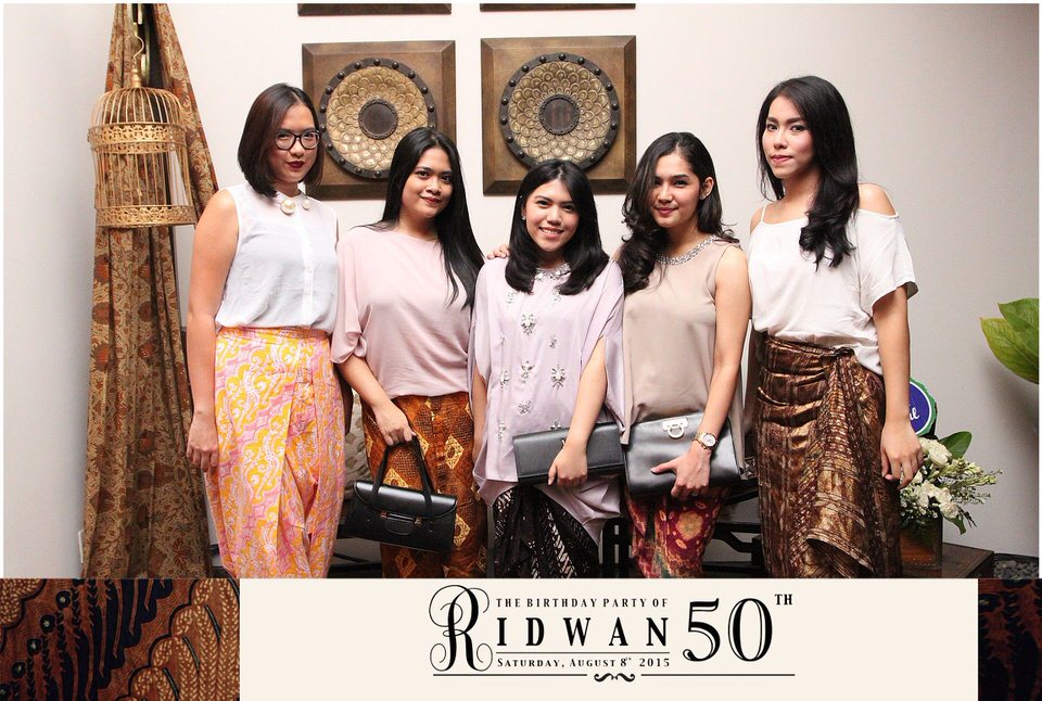 Photobooth ID Jakarta Birthday Ridwan 50th