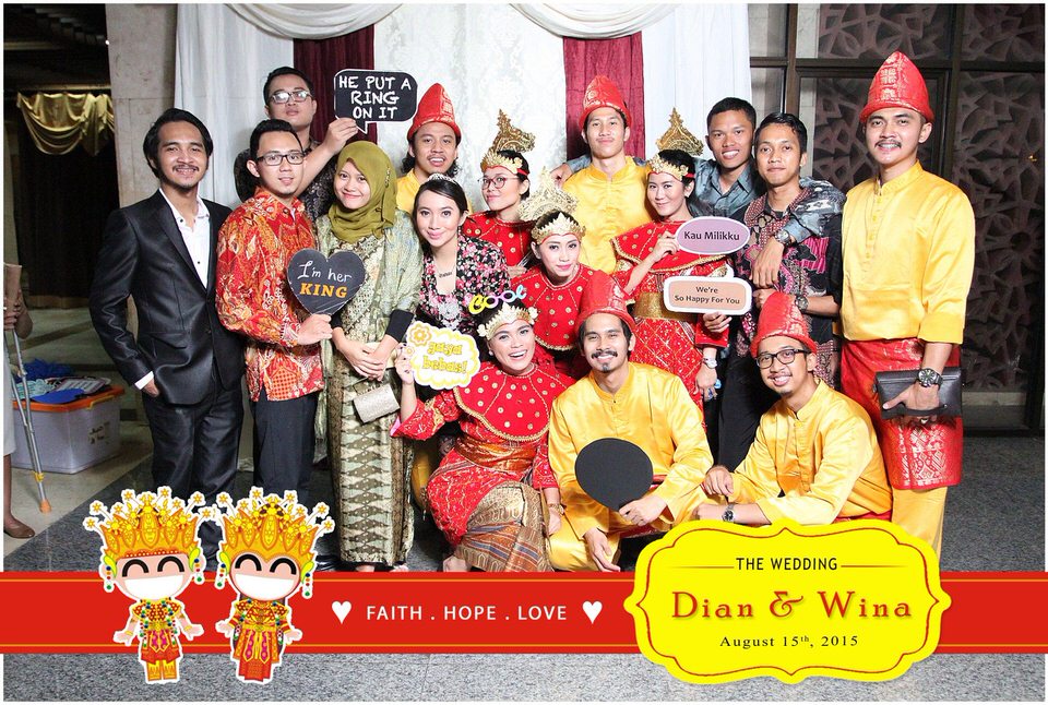 Photobooth ID Jakarta Wedding Dian And Wina