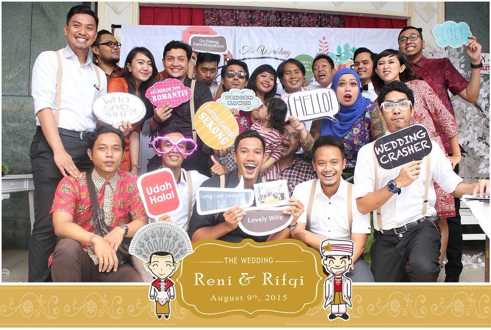 Photobooth ID Jakarta Wedding Reni And Rifqi