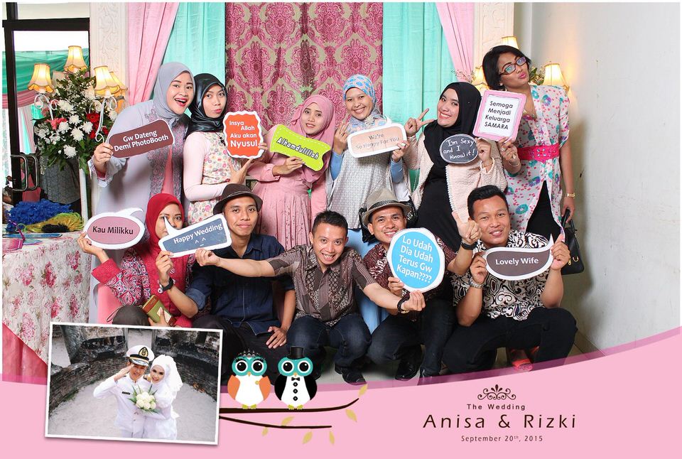 Photobooth ID Jakarta Wedding Anisa Rizki