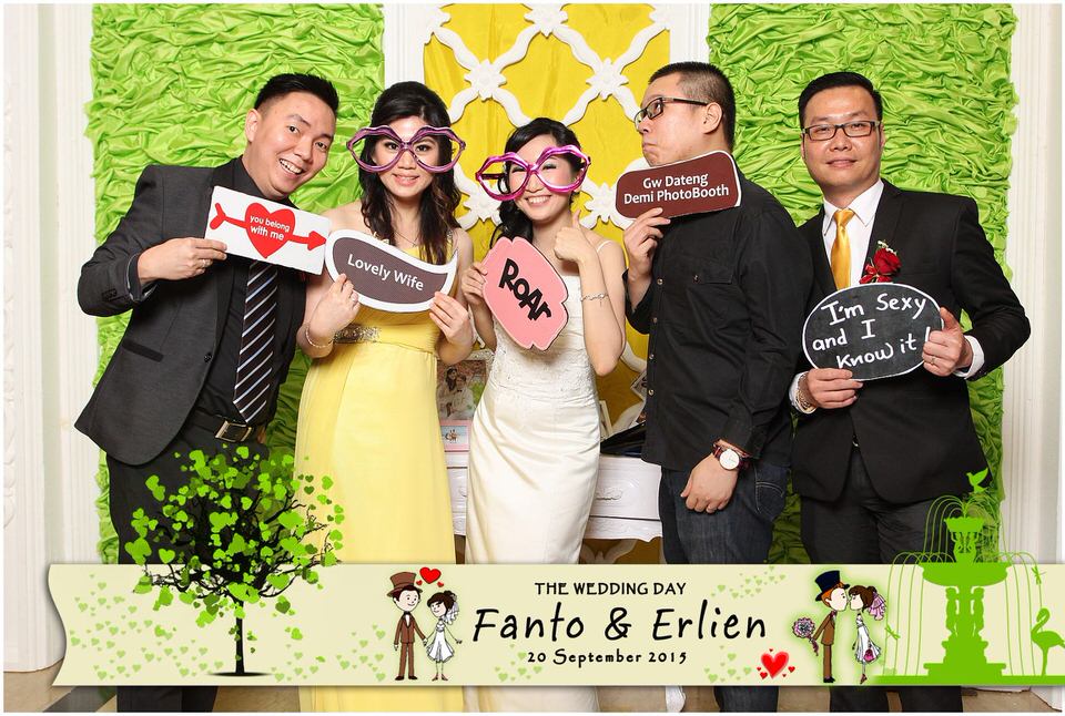 Photobooth ID Jakarta Wedding Fanto Erline