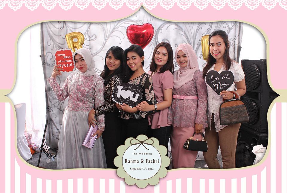 Photobooth ID Jakarta Wedding Rahma Fachri