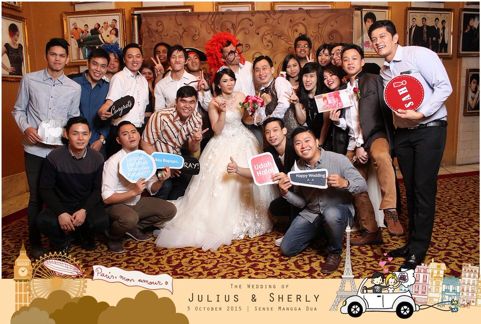 Photobooth ID Jakarta Wedding Julius Sherly