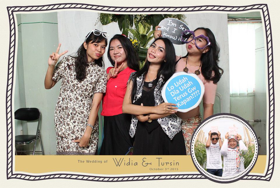 Photobooth ID Jakarta Wedding Widia Tursin