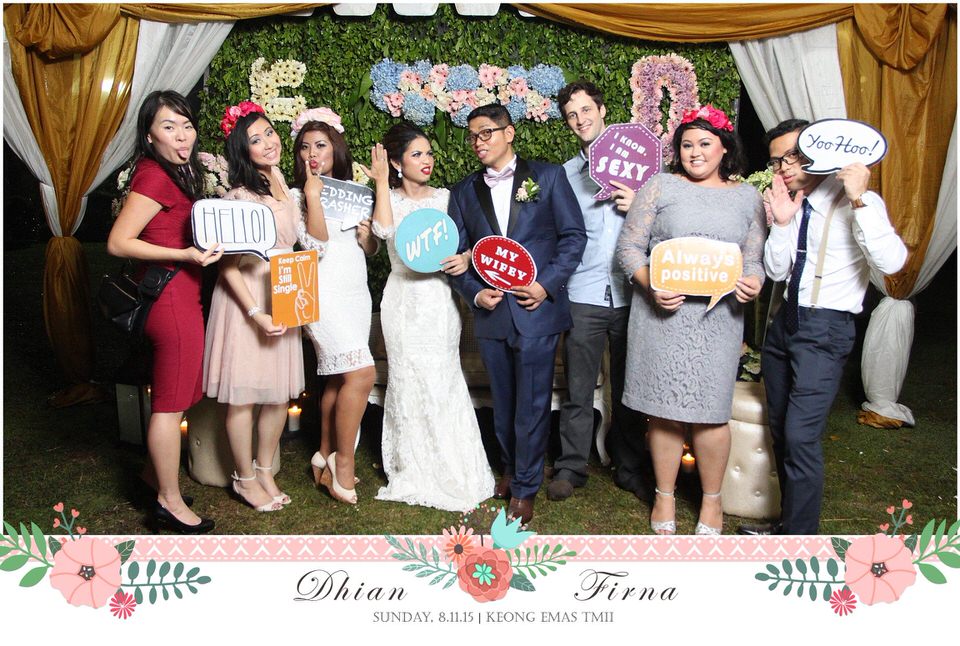 Photobooth ID Jakarta Wedding Dhian Firna