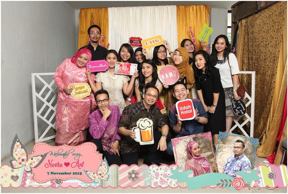 Photobooth ID Jakarta Wedding Novita Arif