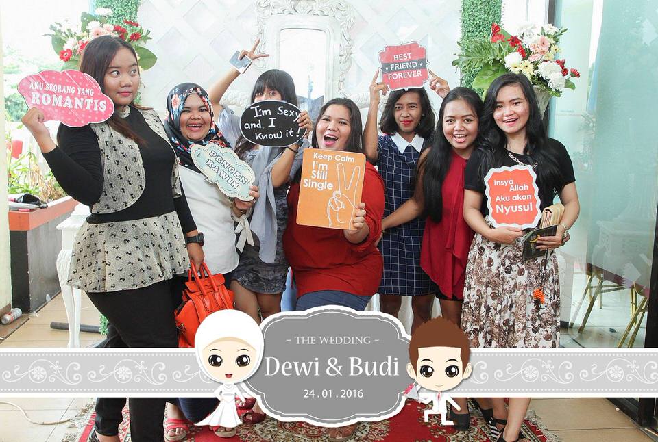 Photobooth ID Jakarta Wedding Dewi Budi