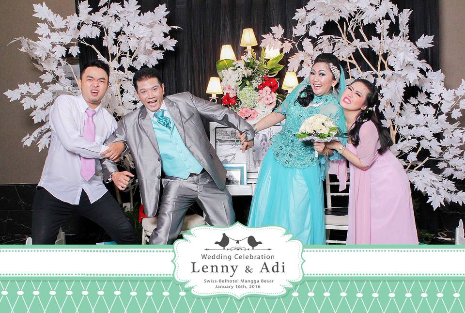 Photobooth ID Jakarta Wedding Leny Adi