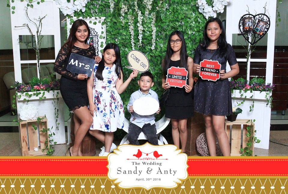 Photobooth ID Jakarta Wedding Sandy Anty