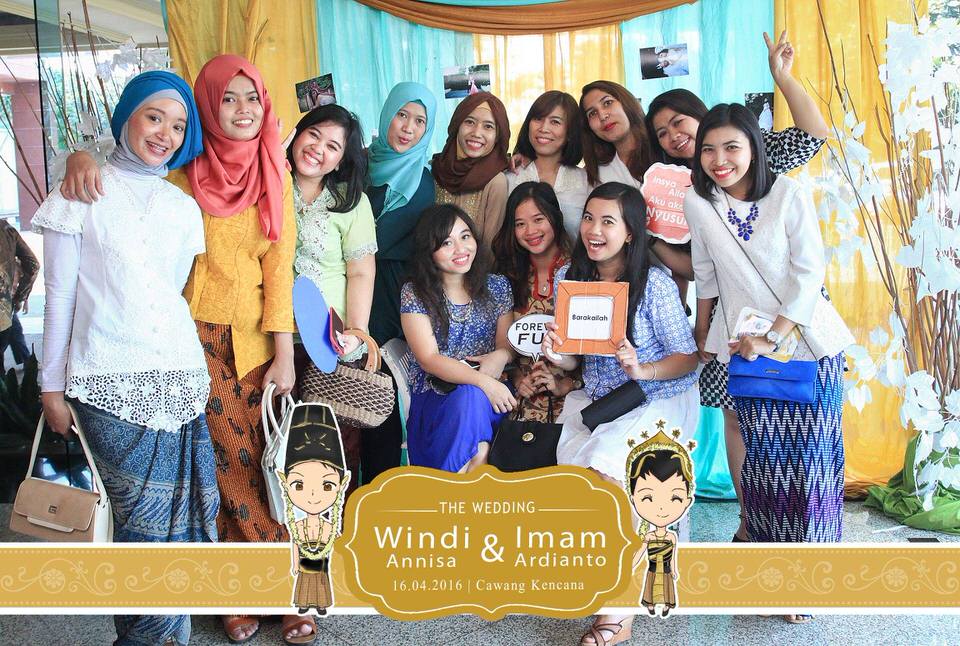 Photobooth ID Jakarta Wedding Windi Imam