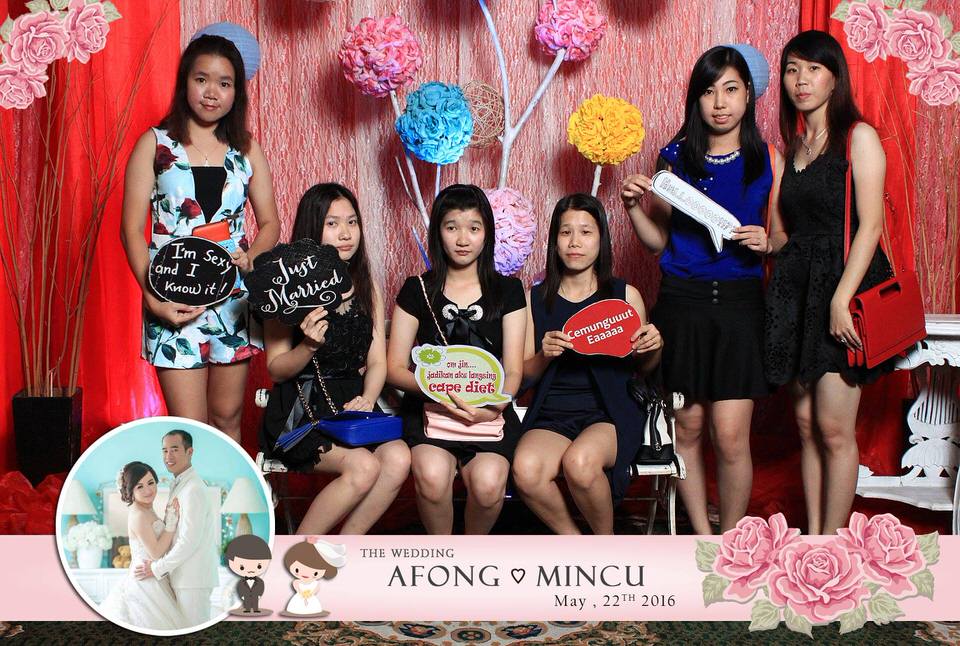 Photobooth ID Jakarta Wedding Afong Mincu