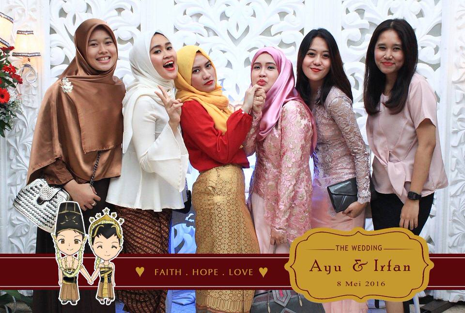 Photobooth ID Jakarta Wedding Ayu Irfan