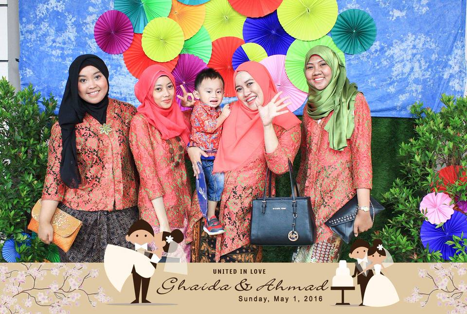 Photobooth ID Jakarta Wedding Ghaida Ahmad