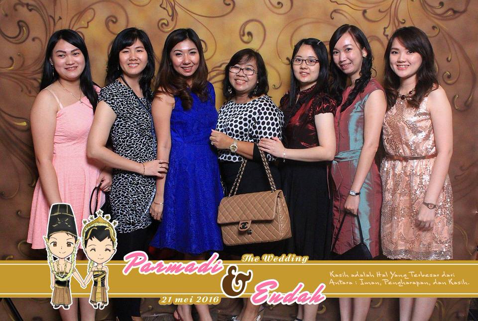 Photobooth ID Jakarta Wedding Parmadi Endah