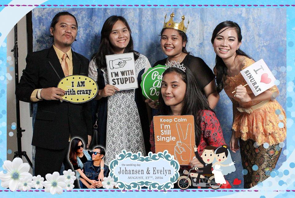 Photobooth ID Jakarta Wedding Johansen Evelyn